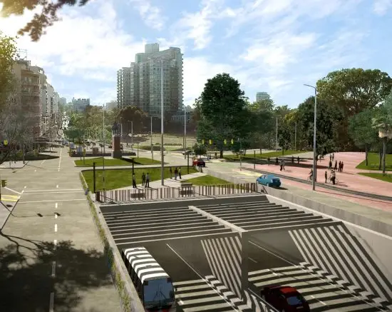 (2017) Túnel Avenida Italia y Centenario